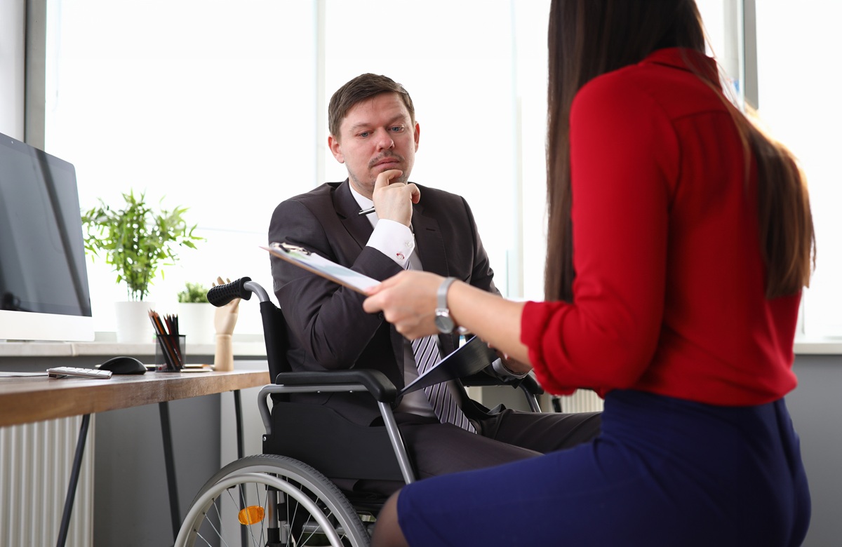 Adult In Presentable Black Suit Adult In Presentable Black Suit