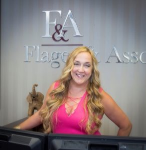 photo of Charlotte Sheppard, receptionist for Flager & Associates