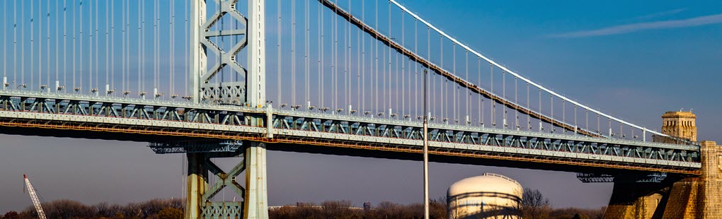 photo of the ben franklin bridge